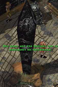 le monolythe du mur des morts